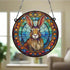 Harry Hare Stained Glass Effect Suncatcher